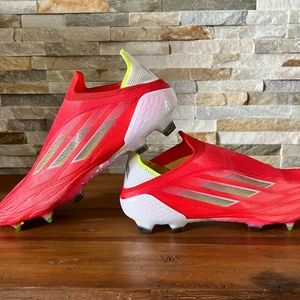 Adidas X Speedflow+ firm ground soccer shoes - mens size 12US